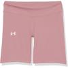imageUnder Armour Girls Motion Bike Shorts697 Pink Elixir   White