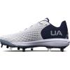 (103) White/Midnight Navy/Metallic Silver