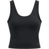 imageUnder Armour Womens Motion Tank Top001 Black   Jet Gray