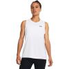 imageUnder Armour Womens Tech Tank Top100 White   Black