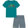 imageUnder Armour babyboys Tee and Short Set Short Sleeve and Tank Designs Lightweight and BreathableCircuit Teal Athlete