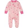imageUnder Armour babygirls Coverall Footie Zipup Closure Logo ampamp Printed DesignsPrime Pink Speckle