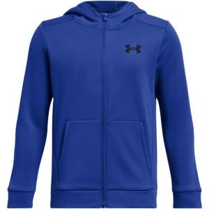 imageUnder Armour Boys Armourfleece Full Zip Hoodie401 Team Royal   Black
