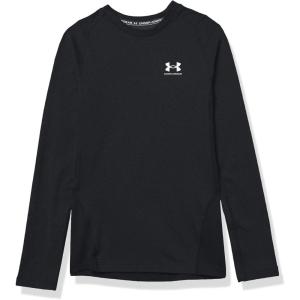 imageUnder Armour Boys ColdGear Long Sleeve TShirtBlack 001White