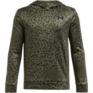 imageUnder Armour Boys Fleece Printed Hoodie390 Marine Od Green  Baroque Green  Black
