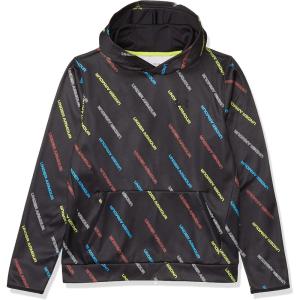 imageUnder Armour Boys Fleece Printed HoodieBlack 002Black