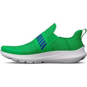 imageUnder Armour Boys Pre School Surge 3 SlipOn Running Shoe300 Extreme GreenVersa BlueVersa Blue