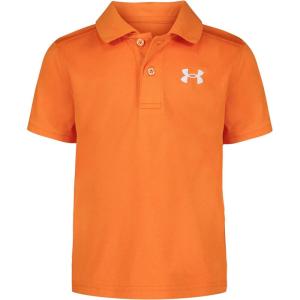imageUnder Armour Boys Short Sleeve Ua Match Polo Collared Shirt Chest Logo Soft ampamp ComfortableAtomic  Twist