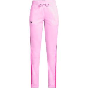 imageUnder Armour Girls Armour Fleece Pants638 Stellar Pink  Rebel Pink  Black