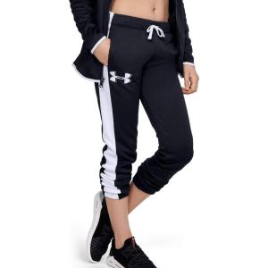 imageUnder Armour Girls Armour Fleece PantsBlack White