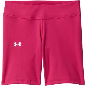 imageUnder Armour Girls Motion Bike Shorts681 Shaded Fuchsia   White