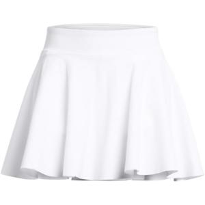 imageUnder Armour Girls Motion Skort100 White   Halo Gray