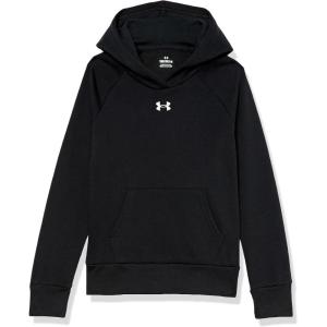 imageUnder Armour Girls Rival Fleece Hoodie001 Black   White