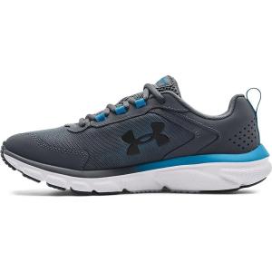imageUnder Armour Mens Charged Assert 9 Running Shoe119 Pitch GrayCapriBlack