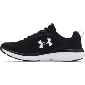 imageUnder Armour Mens Charged Assert 9 Running ShoeBlackWhite