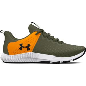 imageUnder Armour Mens Charged Engage 2 Cross Trainer301 Marine Od GreenFormula OrangeBlack