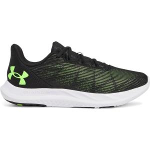 imageUnder Armour Mens Charged Speed Swift Sneaker005 BlackBlackHyper Green