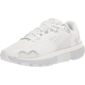 imageUnder Armour Mens HOVR Infinite 4 Running Shoe100 WhiteHalo GrayBlack