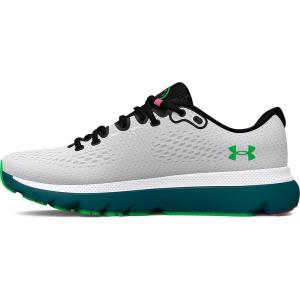 imageUnder Armour Mens HOVR Infinite 4 Running Shoe101 WhiteTourmaline TealExtreme Green