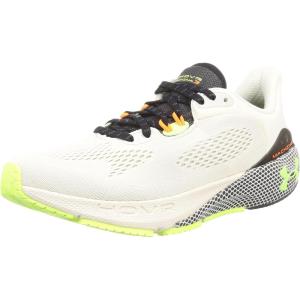imageUnder Armour Mens HOVR Infinite 4 Running ShoeStoneJet GrayQuirky Lime