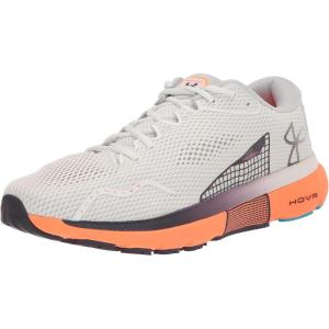 imageUnder Armour Mens HOVR Infinite 5 Running Shoe102 WhiteOrange BlastTux Purple