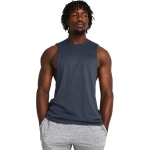 imageUnder Armour Mens Sportstyle Left Chest Cut044 Downpour Gray   Black