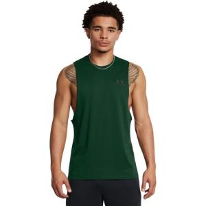 imageUnder Armour Mens Sportstyle Left Chest Cut301 Forest Green  