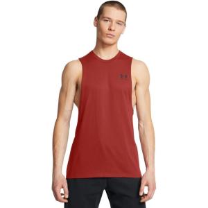 imageUnder Armour Mens Sportstyle Left Chest Cut840 Earthen Orange  