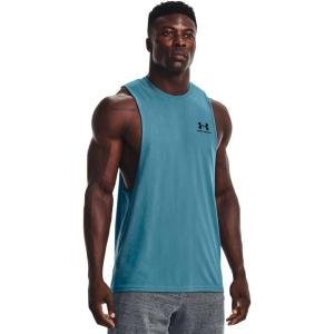 imageUnder Armour Mens Sportstyle Left Chest CutBlue Flannel 597