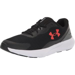 imageUnder Armour Mens Surge 3 Running Shoe006 BlackPitch GrayRadio Red