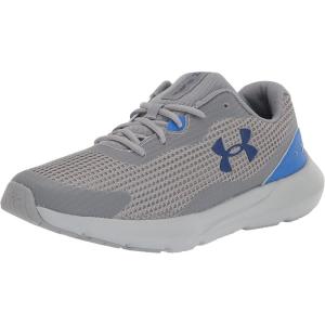 imageUnder Armour Mens Surge 3 Running Shoe101 SteelVersa BlueBauhaus Blue
