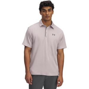 imageUnder Armour Mens Tech Golf PoloGray DawnPitch Gray