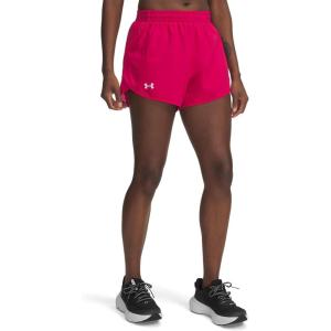 imageUnder Armour Womens Fly by Shorts681 Shaded Fuchsia  Shaded Fuchsia  Reflective