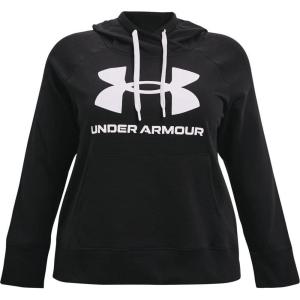 imageUnder Armour Womens Rival Fleece Logo HoodieBlack 001Black