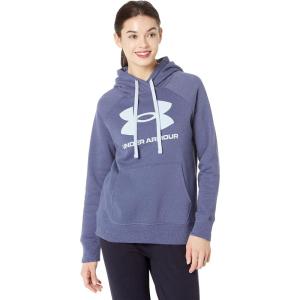 imageUnder Armour Womens Rival Fleece Logo HoodieUtility Blue 496White