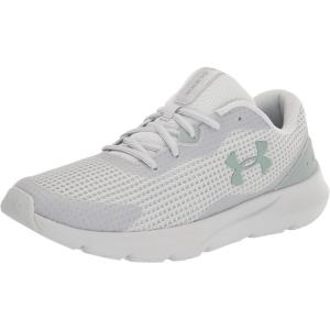 imageUnder Armour Womens Surge 3 Running Shoe112 Halo GrayOpal GreenOpal Green