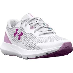 imageUnder Armour Womens Surge 3 Running Shoe114 WhiteFresh OrchidMystic Magenta