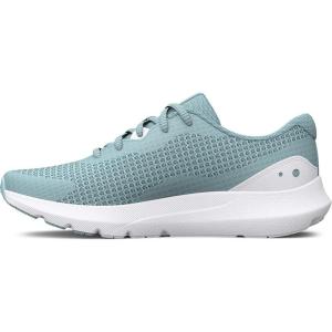 imageUnder Armour Womens Surge 3 Running Shoe302 Fuse TealWhiteBlack