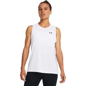imageUnder Armour Womens Tech Tank Top100 White   Black