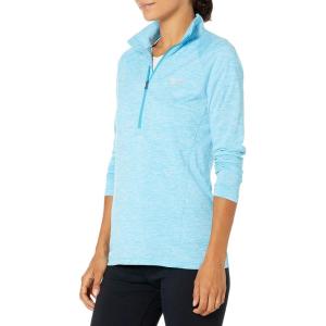 imageUnder Armour Womens Tech Twist  Zip LongSleeve PulloverEquator Blue 417Translucent