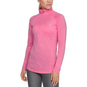 imageUnder Armour Womens Tech Twist  Zip LongSleeve PulloverLipstick