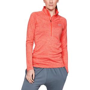 imageUnder Armour Womens Tech Twist  Zip LongSleeve PulloverPeach Plasma Peach Plasma