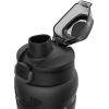 imageUnder Armour 18oz Grip Water Bottle Pro Lid Cover Silicone Body Grip Shatter Proof Stain ampamp Odor Resistant All Sports Baseball Basketball FootballCharcoal