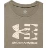 imageUnder Armour Boys Freedom Chest Flag Short Sleeve T Shirt390 Marine Od Green   Desert Sand