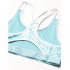 imageUnder Armour Girls HeatGear Armour Novelty Sports BraBlue Haze 425Rift Blue