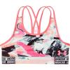 imageUnder Armour Girls HeatGear Armour Novelty Sports BraSeaglass Blue 404Cerise