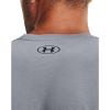 imageUnder Armour Mens Antler Logo Short Sleeve T Shirt  Casual Hunting Apparel  Camo Graphic Tee035 Steel   Ua Forest All Season Camo