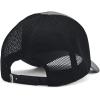 imageUnder Armour Mens Blitzing Trucker Hat709 Clay Green  Black  Black