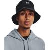 imageUnder Armour Mens Branded Bucket Hat001 Black   White
