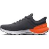 imageUnder Armour Mens Charged Escape 4 Running Shoe101 Pitch GrayOrange BlastOrange Blast